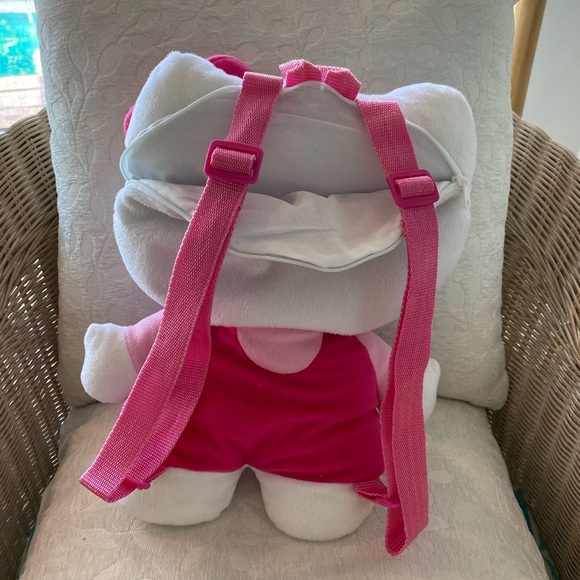 Sanrio Hello Kitty Stuffed Backpack. Adorable! Soft & Cuddly🎀 - Picture 3 of 9